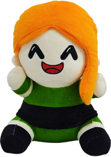 20CM Gülümseyen Kapşonlu Çocuk Omz Oyuncak Peluş (Yurt Dışından)
