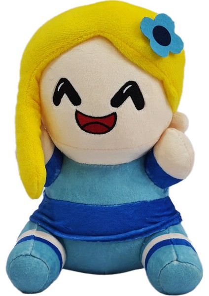 20CM Gülümseyen Kapşonlu Çocuk Omz Oyuncak Peluş (Yurt Dışından)