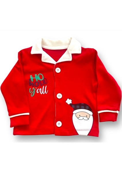 Erkek Bebek Erkek Çocuk Yeni Yıl Pijama Noel Baba Pijama Yılbaşı Pijama fiyatları
