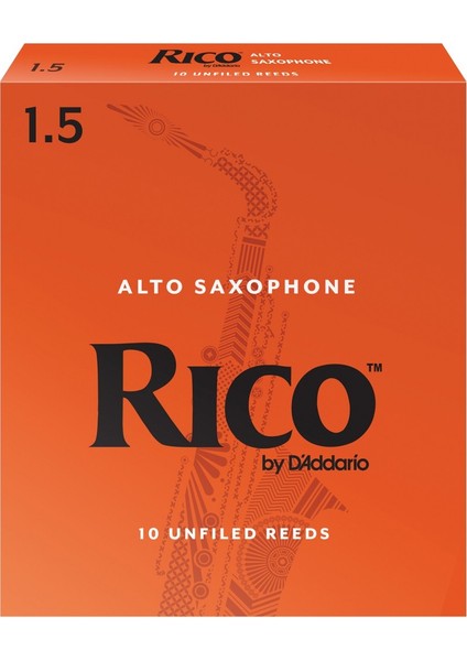 D'Addario Woodwinds Rico RJA1015 Alto Saksafon Kamışı No:1.5