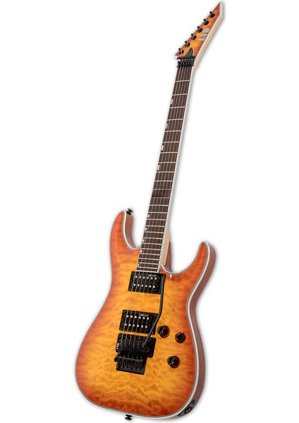 MH-230 QM FR Quilted Maple See Thru Amber Sunburst Elektr fırsatları