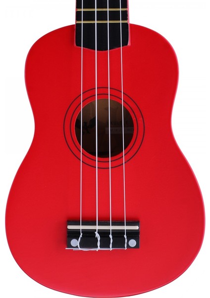 AUK21-RD Kırmızı Soprano Ukulele
