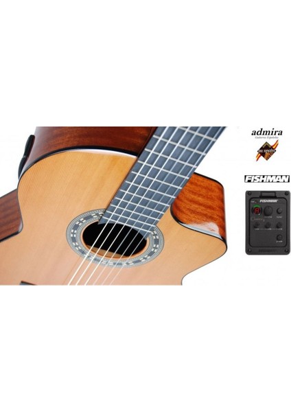 Admira Juanita-Ecf Elektro Klasik Gitar