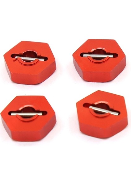4pcs Metal 12MM Tekerlek Göbeği Traxxas Için Pimler ile 1/16 Slash 4WD E-Revo/vxl Zirvesi Vxl Rc Araba Yükseltme Parçaları, A (Yurt Dışından)