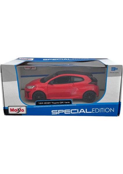 1:24 2021 Toyota gr Yaris Model Araba 32909 - Kırmızı fırsatları