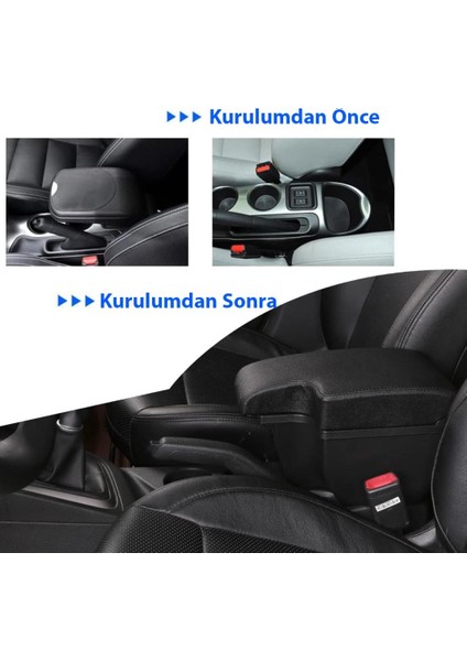 Nissan Juke 2010-2019 Delmesiz Vidasız Kol Dayama Kolçak fırsatları