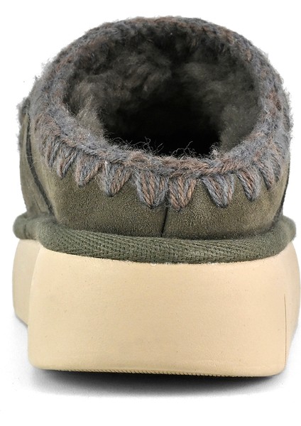 Kadın Terlik/ Panduf ( Ev ) MU.FW531001A Bkol Mou Bounce Clog Metal Logo Black Olive indirimleri