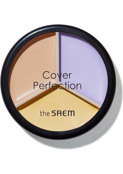 Cover Perfection Triple Pot 3'lü Kapatıcı Paleti - 04 Tone Up Beige