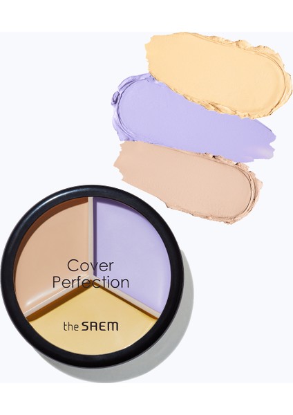 Cover Perfection Triple Pot 3'lü Kapatıcı Paleti - 04 Tone Up Beige fırsatları