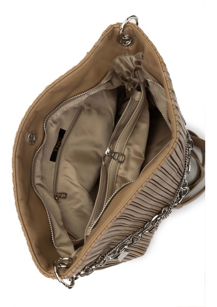 Kadın Vegan Taupe Omuz Çanta 921 26887 Bn Canta SK24-25 Taupe fırsatları