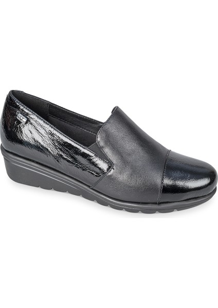 Kadın Oxford ( Klasik) VS10306A Valleverde Calz.donna Scarpa Naplack Black