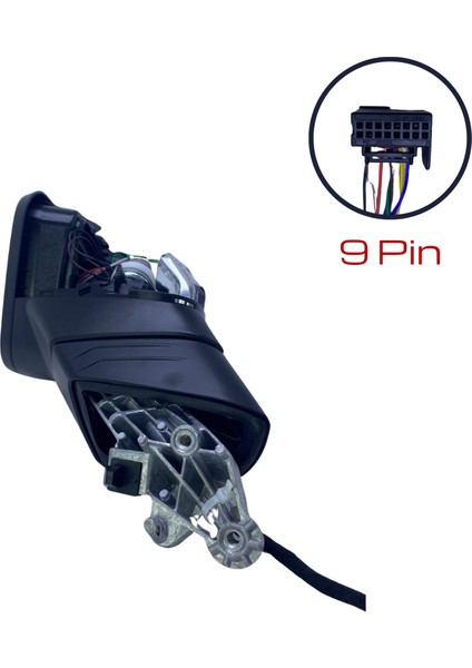 Dış Dikiz Aynası Vw Golf 8 2021-> Elektrikli, Isıtmalı, Sinyalli, Alt Aydınlatmalı, Otomatik Katlanır, Astarlı Kapak, 9 Pin indirimleri