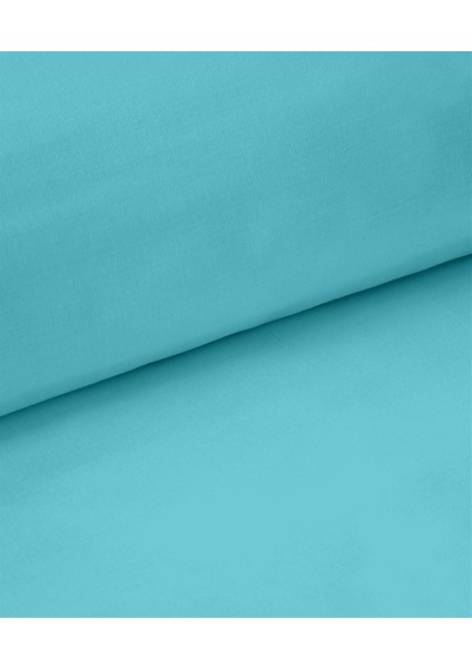 Organik Pamuk Akfil Nevresim Tek Kişilik 160 x 220 cm Turkuaz modelleri