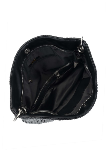 Kadın Vegan Siyah Omuz Çanta 921 26887 Bn Canta SK24-25 Black fırsatları