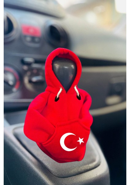 Türk Bayrak'lı Dijital Baskılı Araç Oto Seyahat Boyun Yastığı & Emniyet Kemer Kılıfı & Vites Poları modelleri