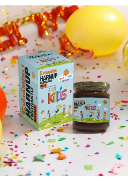 C Vitaminli Harnuplu Keçiboynuzu Macunu (For Kids) 240 gr modelleri