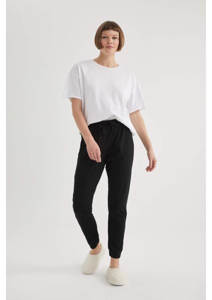 Fall in Love Beli Bağcıklı Lastikli Paça Pijama Altı B6210AX24SP