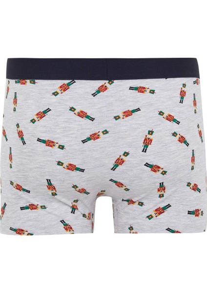 Yılbaşı Temalı Regular Fit 3'lü Boxer B0560AX23AU modelleri