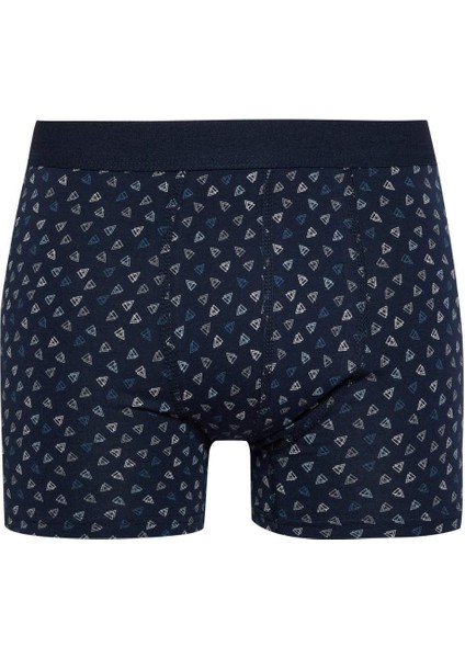 Regular Fit Baskılı 3'lü Boxer E0027AX24WN