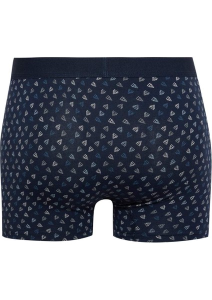 Regular Fit Baskılı 3'lü Boxer E0027AX24WN