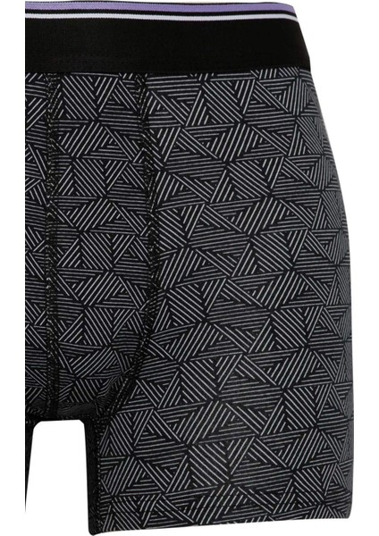 Regular Fit 3'Lü Boxer B7777Ax24Sm