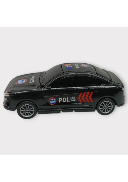 Çek Bırak Polis Arabası -Siyah Sedan