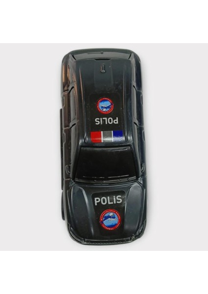 Çek Bırak Polis Arabası -Siyah Hatchback