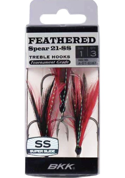 Feathered Spear 21-Ss 6 3 Pcs