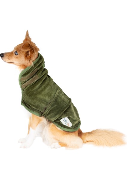 Premium® Doğal Pamuklu Süper Su Emici Lüks Havlu Ayarlanabilir Bel Küçük ve Büyük Irk Için Bornoz fiyatları