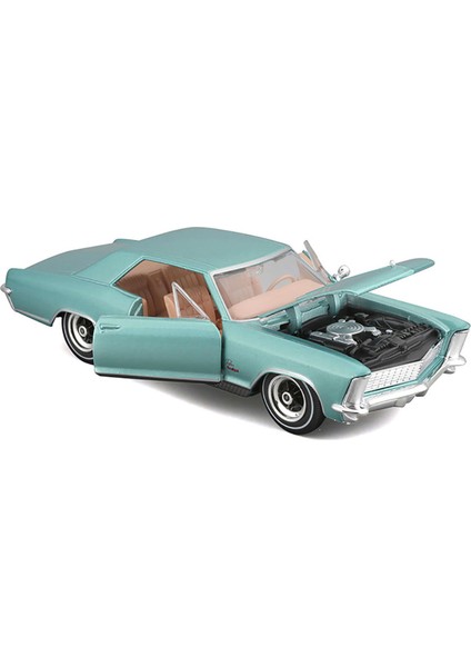 1:26 1965 Buick Riviera Model Araba 31214 - Mavi fiyatları