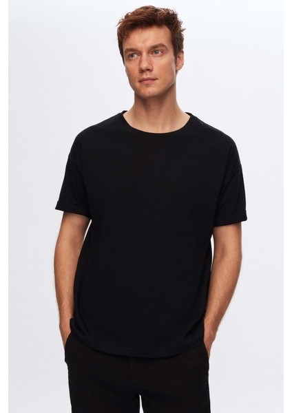 Ds Damat Comfort Siyah 3'lü Bol Kesim %100 Pamuk T-Shirt fiyatları