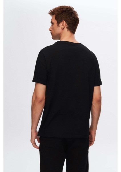 Ds Damat Comfort Siyah 3'lü Bol Kesim %100 Pamuk T-Shirt modelleri