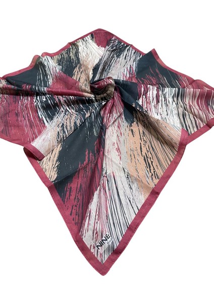 Nıne Soft 0225 Maroon Eşarp