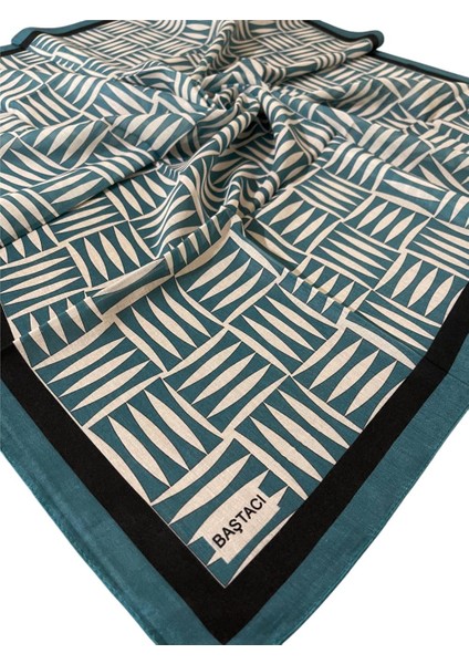 Soft 0196 Koyu Turkuaz Eşarp