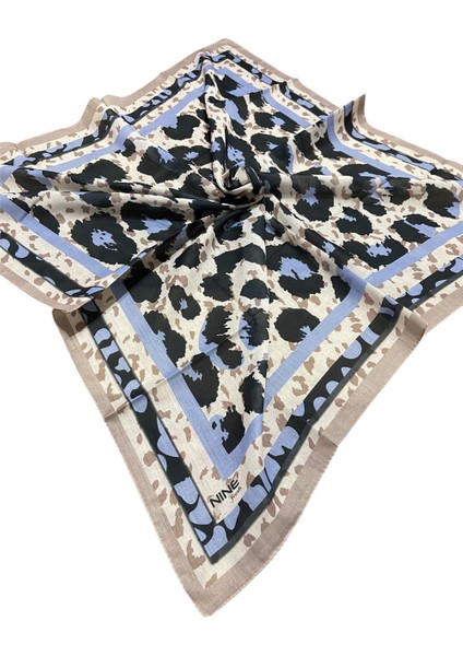Nıne Soft 0224 Bebe Mavi Eşarp