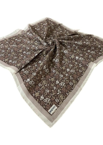 Soft 0205 Küllü Kahve Eşarp