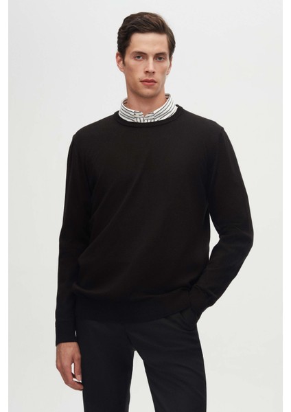 Ds Damat Slim Fit Siyah Çizgili Gömlek modelleri