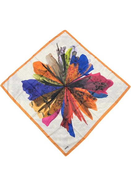 Nıne Soft 0218 Turuncu Eşarp