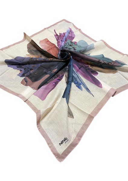 Nıne Soft 0218 Koyu Pudra Eşarp