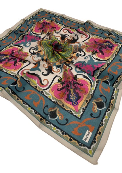 Soft 0215 Pastel Mavi Eşarp