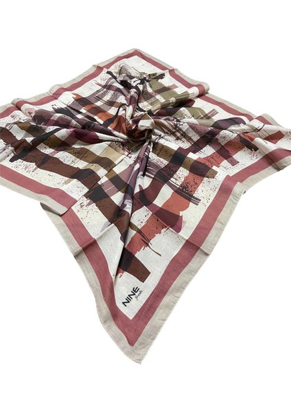 Nıne Soft 0223 Nar Çiçeği Eşarp