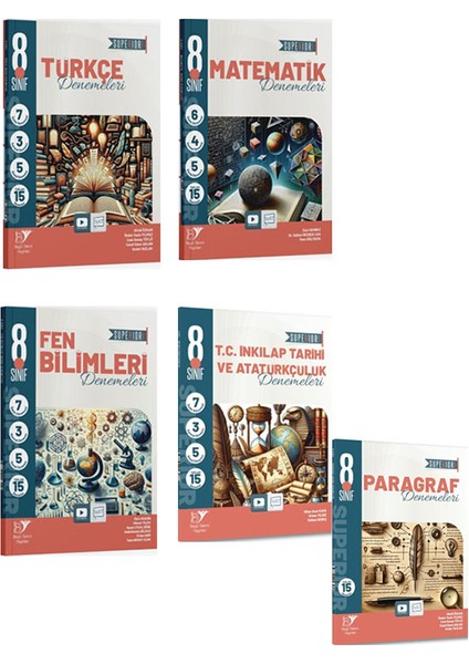 8. Sınıf Lgs Tüm Dersler Deneme Seti