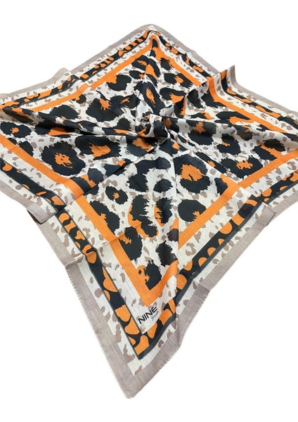Nıne Soft 0224 Turuncu Eşarp