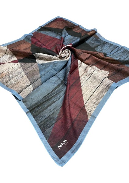 Nıne Soft 0219 Pastel Mavi Eşarp