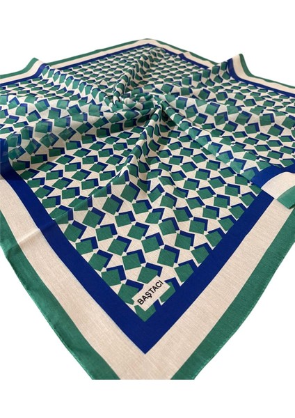 Soft 0198 Saks Mavi Eşarp
