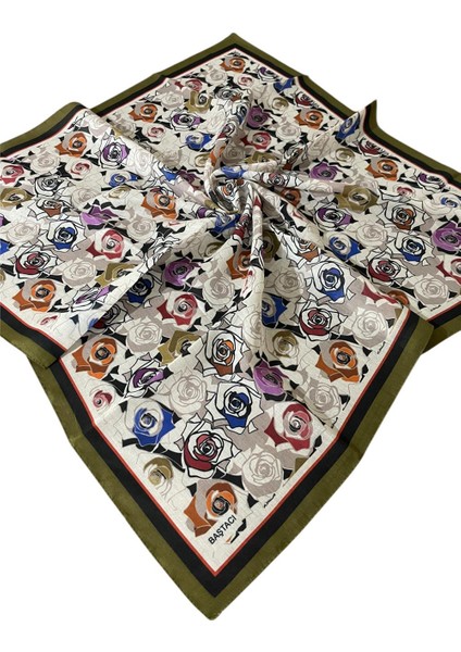 Soft 0200 Asker Yeşili Eşarp