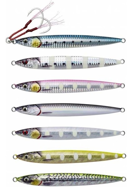 3D Slim Jig Minnow 18 cm 180 gr Bone White Glow Php