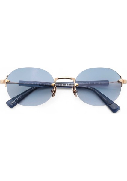Gast Olli Altın Mavi Unisex Güneş Gözlüğü