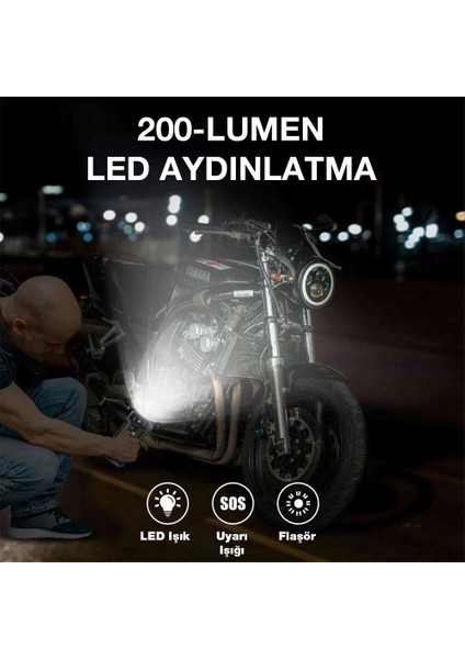 J1350PRO 12V 1350AMP Lifepo4 Akıllı Akü Takviye + Powerbank + LED Lamba