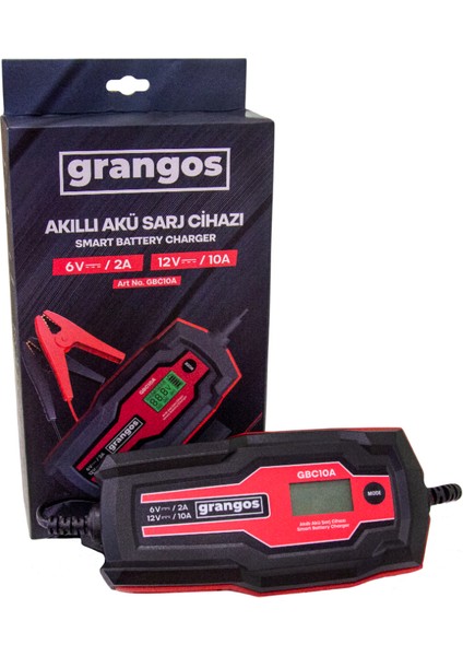GBC10A 6V / 12V 180 Ah Akıllı Dijital Akü Şarj ve Bakım Cihazı modelleri